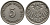 ГЕРМАНИЯ 5 ПФЕННИГОВ 1906 E KM 11, Jager 12, Weege 6 медно-никель 4547-452