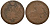 РОССИЯ 2 КОПЕЙКИ 1758 без букв Биткин 392 медь 1083-3-61