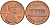 США 1 ЦЕНТ 1981 D, ЛИНКОЛЬН KM 201 медь цинк UNC 187-733
