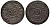 Оснабрюк 6 пфеннигов 1625 Kennepohl 450а медь 1527-735