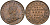 Британская Индия 1/4 анна 1936 Георг V (1910-1936) KM 512 бронза UNC 94-252