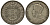 Новая Зеландия 1/2 кроны 1934 Георг V (1910-1936) KM 5 серебро 272-724