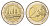 Латвия 2 евро 2014 Рига - культурная столица Европы 2014 KM 158 биметалл UNC 4695-225