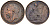 Великобритания 1 фартинг 1923 Георг V (1910-1936) KM 808.2, Spink 4060 бронза 4115-652