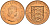 Джерси 1/12 шиллинга 1957 Елизавета II (1952-2022) KM 21 бронза aUNC 4367-333