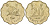 Гонконг 20 центов 1997 KM 67 никель латунь 4580-1059