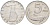Италия 5 лир 1954 R, руль, дельфин KM 92 алюминий 259-123
