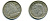 КАНАДА 10 ЦЕНТОВ 1940 ГЕОРГ VI серебро 46-1223