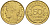 ФРАНЦИЯ 50 САНТИМОВ 1932 ТИП MORLON, OPEN 9, С ЯГОДОЙ KM 894.1, LE FRANC 192.7 алюминиевая бронза 44-724