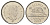 Канада 5 центов 2012 Leaf, Елизавета II (1952-2022), бобр KM 491 сталь плакированная никелем 4689-528