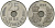 Дания 25 эре 1973 S; B, Маргрете II (1972- ) KM 861.1 медно-никель 4138-843