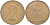 Великобритания 1 пенни 1964 Елизавета II (1952-2022) KM 897, Spink 4157 бронза 4403-826