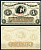 Аргентина 4 реала боливиано 1869 Banco Oxandaburu y Garbino, собака Pick S1781r  бумага  aUNC 451-171-2-2