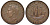 Великобритания 1/2 пенни 1951 Георг VI (1936-1952) KM 868, Spink 4118 бронза 62-1254