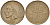 БЕЛЬГИЯ 50 САНТИМОВ 1953 BELGIQUE KM 148.1 бронза 4528-932