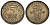 Германия 5 марок 1925 F, 1000 летие Рейнланда Weege 25, J. 322, KM 46 серебро 00-812-24