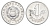 Венгрия 1 форинт 1989 BP KM 575 алюминий UNC 4665-166