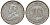 Стрейтс-Сетлментс 10 центов 1927 Георг V (1910-1936) КМ 29b серебро 53-725