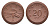Саксония 20 пфеннигов 1921 Men05 22281.4, Men18 27868.4, Scheuch 31a фарфор 1094-10-52