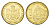 Сербия 1 динар 2007 KM 39 никель латунь UNC 4694-1141