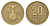 Колумбия 20 песо 1985 редкий год KM 271 алюминиевая бронза 4698-156