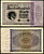 Германия 100000 марок 1923 1 февраля 1923, серия F, номер 8-значный Pick 83, Розенберг 82a бумага 8607-19-1-2