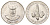 Тонга 20 сенити 1981 KM 70 медно-никель UNC 4624-115