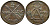 Швеция 1/4 скиллинга 1803 Густав IV Адольф (1792-1809) KM 564 медь 4389-916