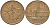 Франция 10 франков 1976 тип Матье KM 940, Le Franc 365.7-8 никель латунь 4599-1023