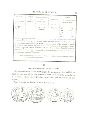 Описание древнейших монет Испании. A.Hess. Париж 1870. Издание 1966 Амстердам. 548 стр. 68 таблиц 58-01-28-10
