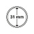Капсулы круглые – 31 мм, упаковка 10 шт. Leuchtturm. 325003