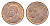 Гамбия 1 бутут 1974 KM 14 бронза UNC 4702-765