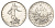 Франция 5 франков 1963 KM 926 серебро 4127-1544