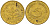 ФРГ 5 пфеннигов 1980 D J.382, KM 107 сталь плакированная латунью    4598-1025