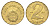 Венгрия 2 форинта 1983 KM 591 латунь UNC 4706-1021