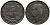 ГРЕЦИЯ 5 ЛЕПТА 1878 К, КОРОЛЬ ГЕОРГ I (1863-1913) KM 54 медь 4525-815