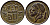 БЕЛЬГИЯ 50 САНТИМОВ 1966 BELGIQUE KM 148.1 бронза 4392-1347