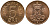 ДАНИЯ 5 ЭРЕ 1987 R; B, МАРГРЕТЕ II (1972-) KM 859.3 железо плакированное медью 4380-135