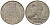 Бельгия 1 франк 1939 Belgique - Belgie KM 119 никель 4603-1225