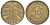 Германия 10 рентенпфеннигов 1924 A KM 33, J. 309 алюминиевая бронза 4604-637