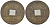 Китай 1 кэш ND (XVII-XX век) 3,8 гр бронза 85-1241