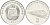 КНДР 1/2 чона 2002 ФАО - поезд KM 193 алюминий UNC 4121-313