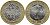 Великобритания 2 фунта 1998 Елизавета II (1952-2022) KM 994, Spink 4570 (K9) (K9) биметалл 41-522