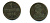 Ганновер 1 пфенниг 1848 B, Эрнст Август (1837-1851) KM 201.1, AKS 129, J. 74 медь 36-1122