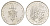 Ватикан 500 лир 1970 MCMLXX KM 123 серебро UNC 11-134-41