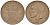 БЕЛЬГИЯ 50 САНТИМОВ 1952 BELGIQUE, БОДУЭН I (1951-1993) KM 144 бронза 206-159
