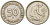 ФРГ 50 пфеннигов 1949 J KM 104, J. 379 медно-никель 112-947