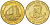 Парагвай 500 гуарани 1997 KM 194 сталь плакированная латунью UNC 4168-643