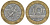 Франция 10 франков 1991 тип гений Бастилии KM 964.1, Le Frank 375.6 биметалл 45-844