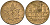 Франция 10 франков 1980 тип Матье KM 940, Le Franc 365.15-16 никель латунь 4572-1134